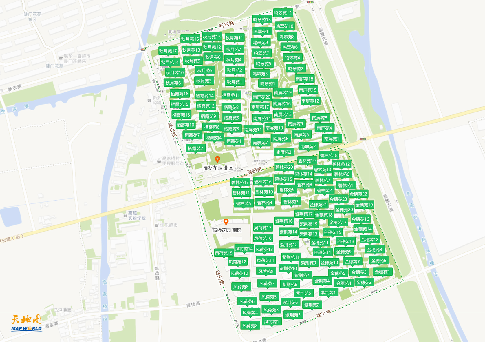 嘉兴房产超市网 嘉兴小区 秀洲高新区小区 高桥花园]